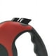 thumbnail image 3 of Correa retráctil para mascotas con botón de control y asa ergonómica, correa segura para pasear perros, para gatos y conejos, 5 m, color rojo, 3 of 12