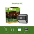 thumbnail image 3 of Mainstays LED Solar Powered Motion Outdoor Security Wall Light, Motion Activated, 200 Lumens, 3 of 10