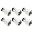 thumbnail image 1 of Unique Bargains 6 Pcs Tube OD 1/4 Pouce à Filetage Femelle NPT 1/4 Pouce pour Raccords, 1 of 7