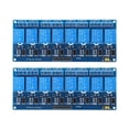 thumbnail image 1 of 2Pcs Relay Module 8 Channel PLC Optocoupler Isolation Board Accessory for PIC AVR 51, 1 of 15