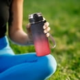 thumbnail image 4 of Gradient Color Portable Water Bottle with Leak-Proof Seal, One-Button Opening, and Carrying Strap – Ideal for Sports, Commuting, and Outdoor Activities, 4 of 5