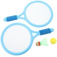thumbnail image 1 of FUTUREORYY 2pcs Small Tennis Racket ABS Assorted Color For Outdoor Sports Activity Toy Design, 1 of 5