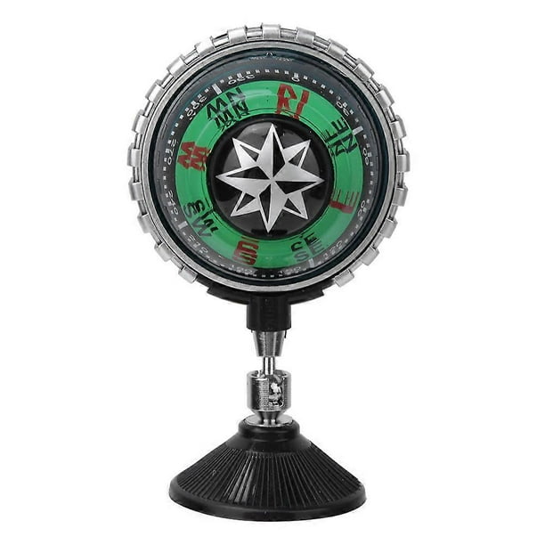 Boussole de voiture portable en plastique, boule de guidage, décoration de véhicule extérieur, outils de navigation