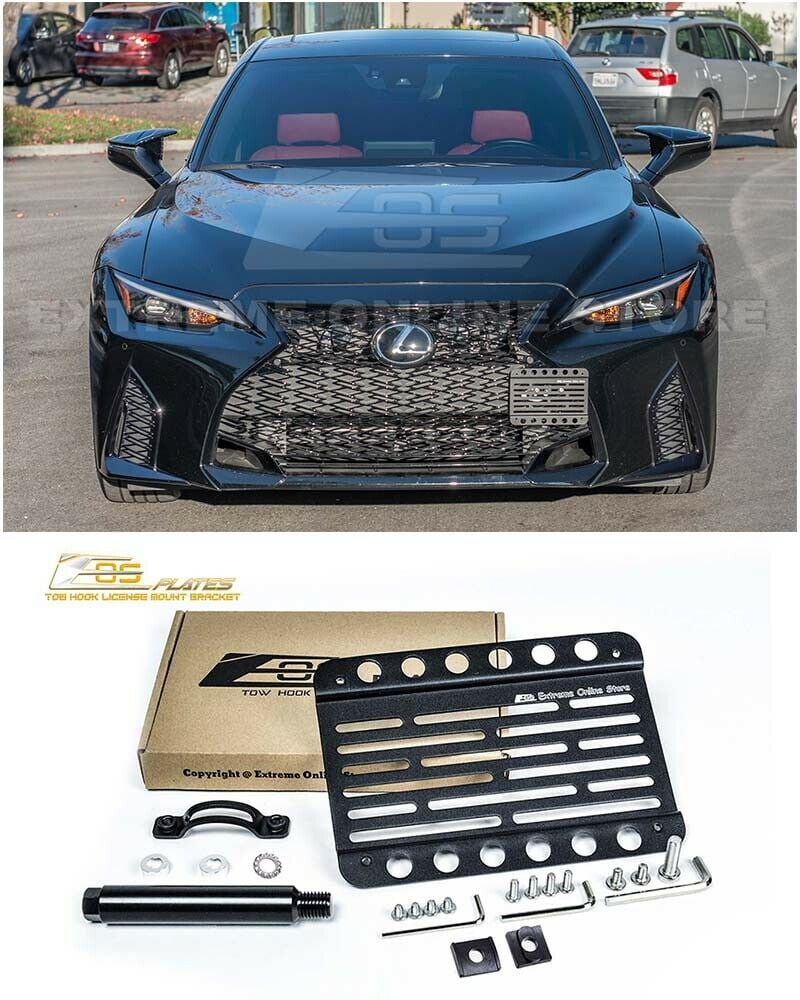 Front Bumper Tow Hook License Plate Relocator for Palestine Ubuy