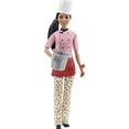 thumbnail image 2 of Muñeca Barbie Chef de Pasta Morena 12 in con Colorido Chef Top Pantalones con Estampado de Macarrones Sombrero de Chef Olla de Pasta y Accesorios, 2 of 2