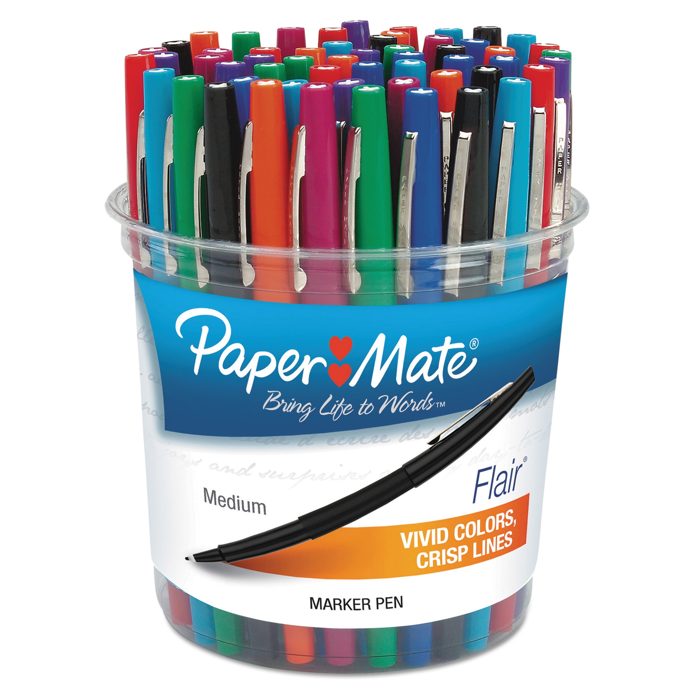 Ручка paper mate. Фломастеры paper Mate. Paper Mate Flair Medium. Наконечники маркера.
