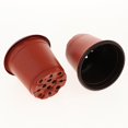 thumbnail image 4 of DOLITY Double Color Flower Plants Plastic Pots Nursery Container 90mm, 4 of 9