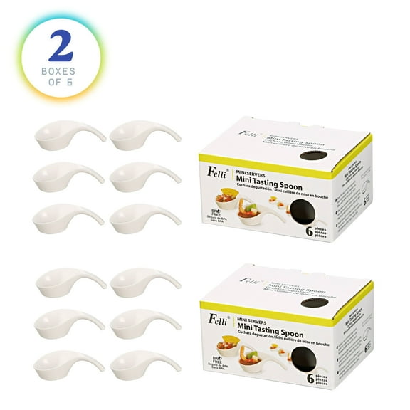 Felli Mini Tasting Spoon 12 Count