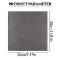 thumbnail image 2 of Reusable Multifunctional Microfiber Cleaning Cloth For Kitchen Glass Car And Window Cleaning Lint Free Highly Absorbent And Quick Drying Streak Free Finish For All Surfaces (Black), 2 of 7