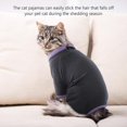 thumbnail image 6 of ZZ Cat Pajamas for Cats Only, Sticky Hair Cat Clothes, Sphynx Hairless Cats Sweater, Cat Onesie for Cats After Surgery Female Male, Prevent Lost Hair Kitten Onesie Shirts Costumes Outfits for Pet, 6 of 6