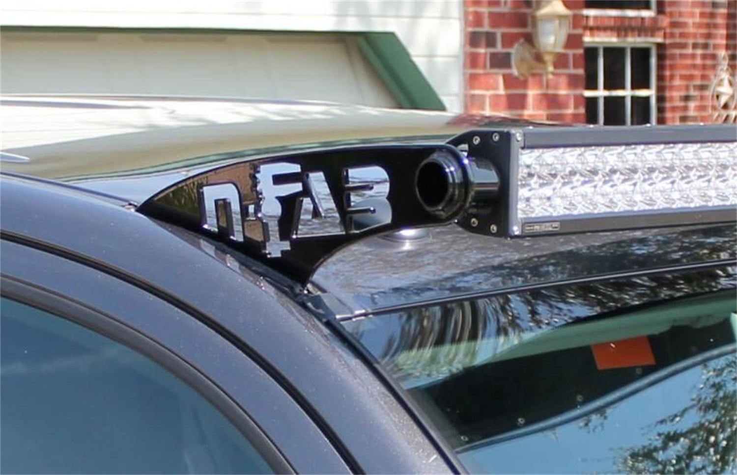 NFab LED Roof Top Light Bar Mounts w/50" Mount TXTR for Ram 1500/2500/3500 0919 Car & Truck