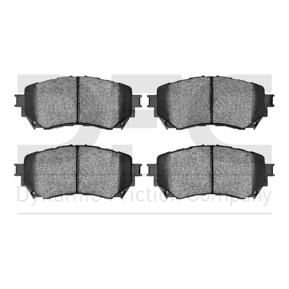 Dynamic Friction Company 5000 Advanced Brake Pads - Ceramic 1551-1711-00-Front Set For 2014-2021 Mazda 6