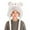 E, variant on XIMIN Cute Cartoon Bear Ears Hat for Kid Girls Ear Protection Furry Faux Fur Beanie Hat kiing Climbing Hat Winter Fashion Warm Outdoor Ear Flaps Ski Hat