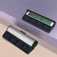 thumbnail image 3 of Temporary Parking Card Solar Luminou for Luminous Plate Sticker Car Drivers Sliver, 3 of 8