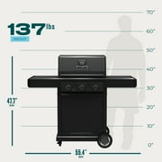 Charbroil Pro Series™ 3-Burner Gas Grill and Griddle