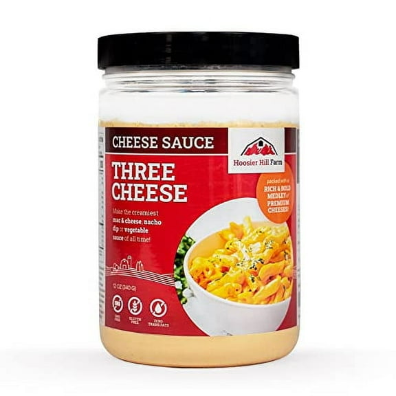Hoosier Hill Farm Three Cheese Sauce Mix, 12oz (Pack of 1)