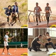 thumbnail image 6 of 2pcs Unisex Compression Knee Sleeves - Knee Support & Protection for Basketball, Running, Cycling & All Sports, 6 of 8