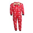 thumbnail image 4 of Ensemble de Pyjamas Assortis pour la Famille Combinaison de Nuit Sweat à Capuche Flocon de Neige, 4 of 6