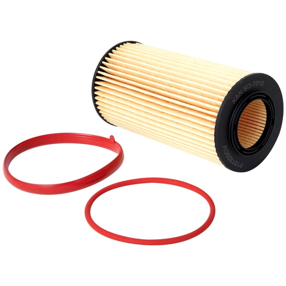 K&N Select Oil Filter: 20,000 Mile Premium Engine Protection, Higher Oil Flow Rates, Compatible with All Oils, SO-7010