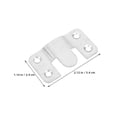 thumbnail image 2 of CRILSTYLEO 20Ud Clips Resistentes Para Colgar Cuadros De Inoxidable Plata Interbloqueo, 2 of 8