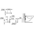 thumbnail image 2 of Grohe Connection Fitting (37311k00)-kryp, 2 of 2