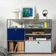 thumbnail image 3 of Gabinete lateral Haller, cocina, sala de estar, hogar, pared integrada, lado Medieval, gabinete lateral de moda multicapa, 3 of 4