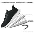 thumbnail image 4 of Oyang Tennis Shoes Sneakers for Mens Womens, Non Slip Lightweight Breathable Mesh Sneakers Athletic Running Shoes, 4 of 9