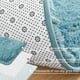 thumbnail image 4 of Alfombra Merelax, 244 x 305 cm, suave, grande y peluda, turquesa, 4 of 6