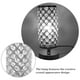 thumbnail image 5 of Lámpara de mesa de cristal decorativa, luz de mesa exquisita, lámpara de interior, 1 ud., 5 of 5