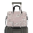 thumbnail image 2 of Laptop Bag Laptop Briefcase 15.7 x 3 x 11.8 Inches Laptop Bag Briefcases Laptop Storage Travel Laptop Bag Work Laptop Bag Pink Cloth Flowers, 2 of 8