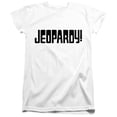 thumbnail image 4 of Popfunk Jeopardy Dark Logo Women's T Shirt, White, Medium, 4 of 5