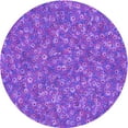 thumbnail image 1 of Ahgly Company Machine Washable Indoor Round Transitional Purple Area Rugs, 4' Round, 1 of 7
