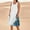 Beige, variant on Fashion Plus Size Womens Summer Dresses Solid Color Casual Sleeveless Linen Loose Fitting Dress Spring Round Neck Dress with Pockets