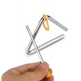 thumbnail image 3 of Maoww Musical Triangle Birthday Gift Education Supplies Compact Size Instrument Part Entertainment Enlightenment Music Tool, 3 of 6