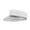 White, variant on CHENge Fashion Sun Visor Cap for Women with Transparent Solid Color Design and Modern Baseball Style