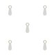 thumbnail image 3 of Guardurnaity Clip para sombrero de viaje, Clips para guardar sombreros blancos/negros/amarillos, soporte para bolsa de equipaje, Type2 NO2, 3 of 6