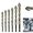 6PCS:4.5.6.8.10.12mm, variant on Relaxrich 2025 Upgraded Eccentric Four-Flute Drill Bit,Relaxrich Drill Bits,Four-Edged Serrated Multifunctional Drill Bit,High-Strength Four-Flute Sawtooth Drill Bits (5PCS:12mm)