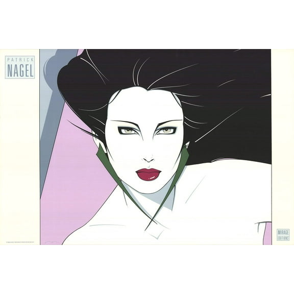 PATRICK NAGEL Commemorative #15, 1986