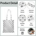 thumbnail image 4 of Cat Lover Gift Tote – Adorable Cat-Themed Print Canvas Bag, 4 of 6