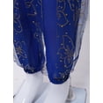 thumbnail image 7 of Alvivi Kids Girls Belly Dance Outfits Sequin Tassels Crop Top with Bloomers Pants Fancy Dress Up Blue 3Pcs/Set 9-12, 7 of 7