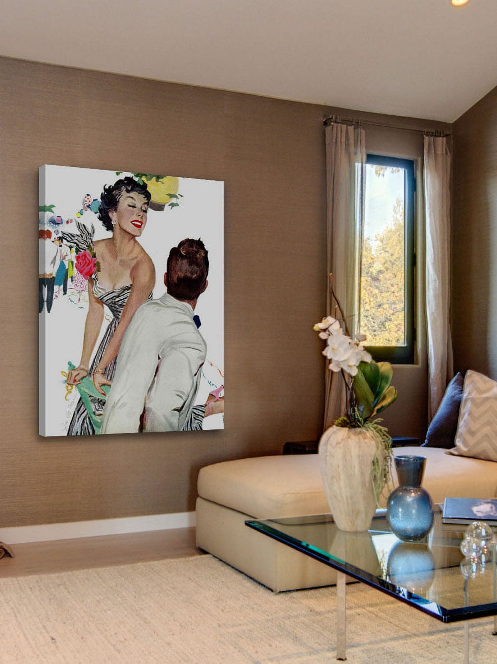Marmont Hill "I Want a Man" by Joe de Mers Painting Print on Canvas
