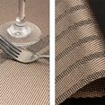 thumbnail image 4 of Juego de 4 manteles individuales de PVC con protección contra el calor, mantel individual impermeable, mantel de mesa de comedor, mantel de mesa a prueba de aceite, 4 of 5