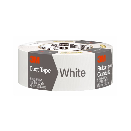 3M COMPANY 1060-WHT-A 1.88x60YD White Duct Tape by 3M COMPANY