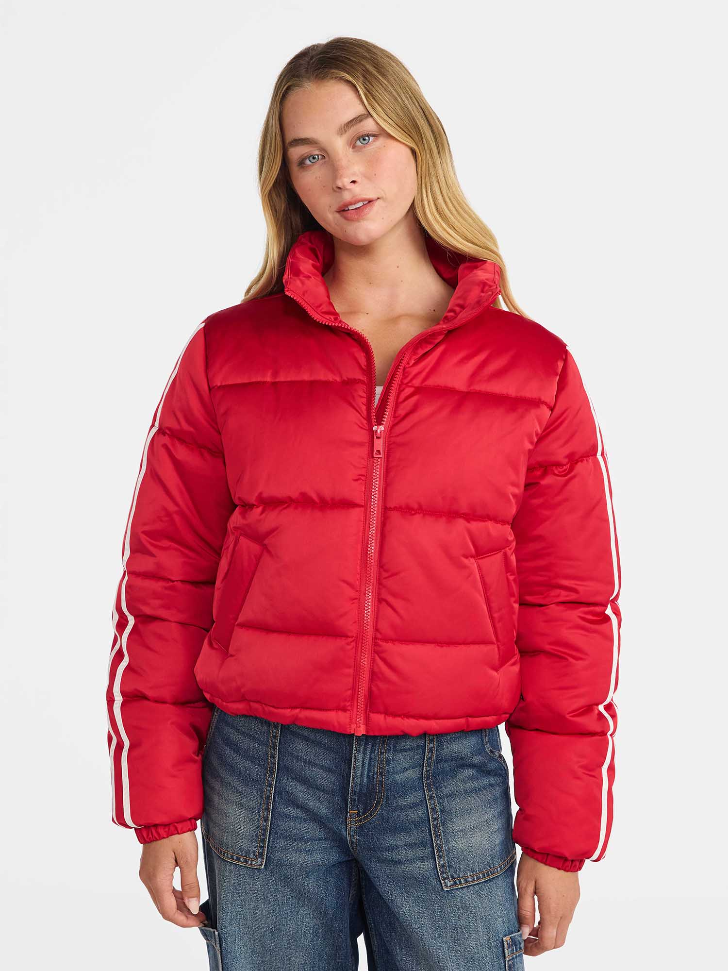No Boundaries Puffer Jacket, Women's