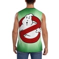 thumbnail image 4 of Ghostbusters Logo Men's Tank Top Lightweight Summer Sleeveless Tee Shirt Muscle Tank Tops Workout T-Shirts Casual Athletic Undershirts, 4 of 7
