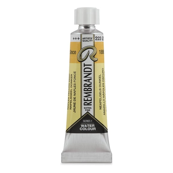 Rembrandt Artist Watercolors - Naples Yellow Deep, 10 ml tube