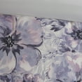 thumbnail image 2 of Madison Park Cal King Enza 7-Piece Cotton Printed Comforter Set, Purple, 2 of 7