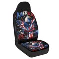 thumbnail image 2 of Uourmeti Polyester Fabric Car Seat Accessory for Automotive, Washable Stretchy Car Seat Covers, Patriotic Bald Eagle Print, 2 of 12