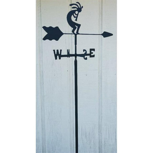The Lazy Scroll kokoin Kokopeli Garden Mount Weathervane