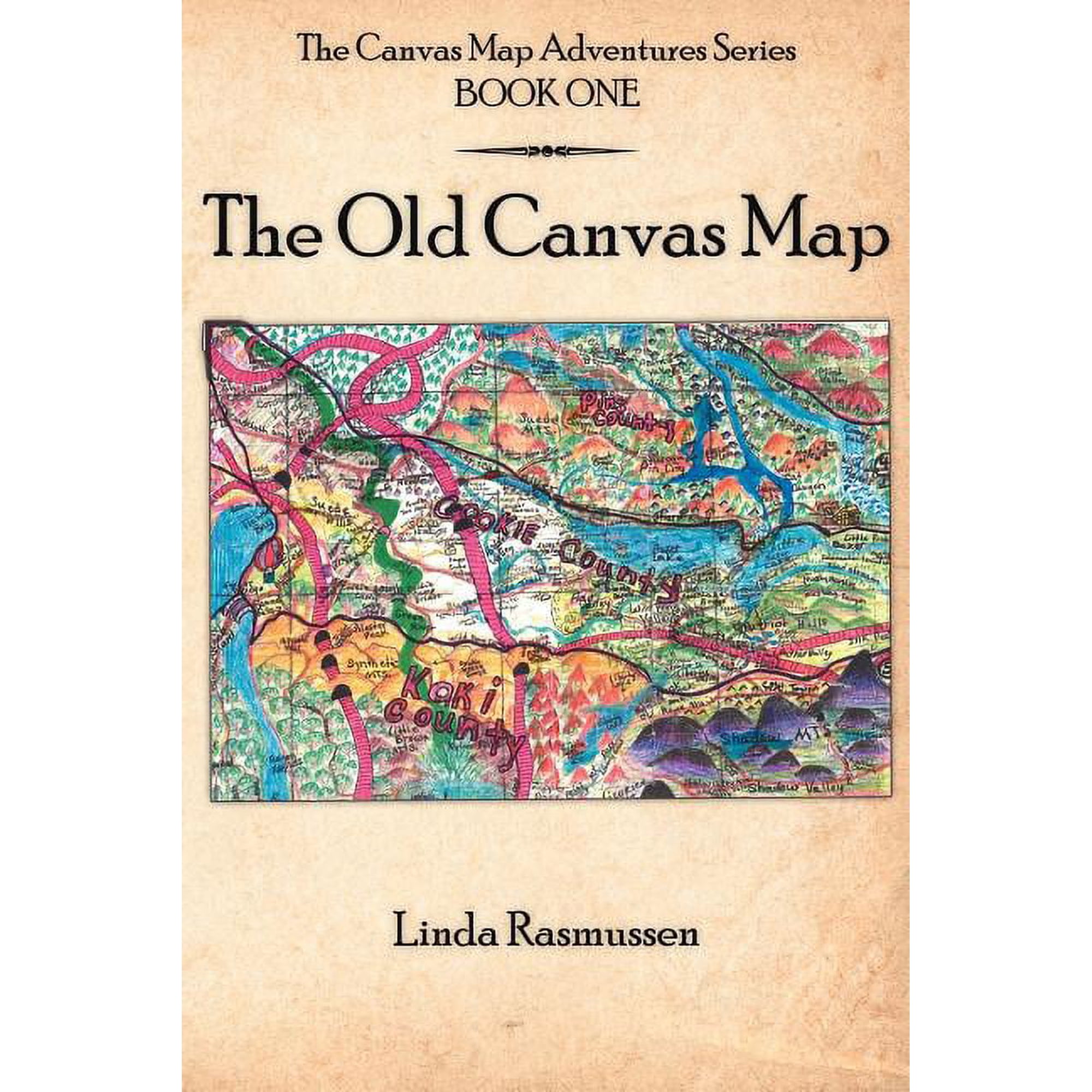 The Canvas Map Adventures Series BOOK ONE: The Old Canvas Map (Paperback)